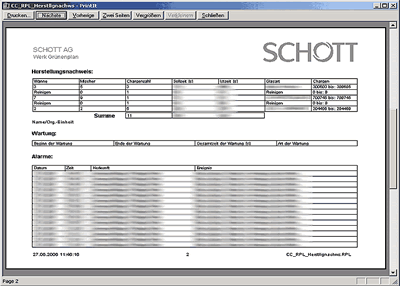 verification of manufacturing